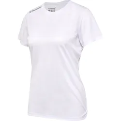 HUMMEL hmlRUN JERSEY S/S WOMAN white S