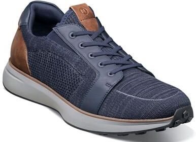 Nunn Bush Kore Swift Knit Moc Toe Sneaker - Mens 13 Navy Oxford Medium