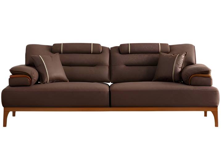 JVmoebel 3-Sitzer Braune Designer Couch von JVMoebel mit modernem Design und Komfort, 1 Teile, Made in Europa