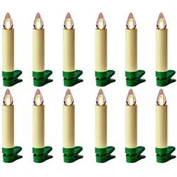 Krinner, LED Kerzen, Superlight Flame (12x)