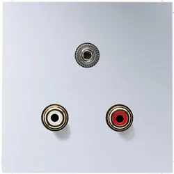 Jung Multimedia-Anschluss alu MA AL 1011
