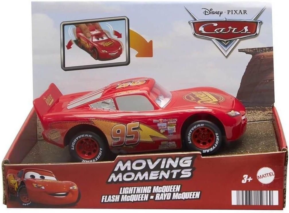 Mattel Disney And Pixar: Cars Moving Moments - Lightning McQueen (HPH64)