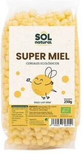 Sol Natural Bolinhas De Cereais Super Mel Eco 250g