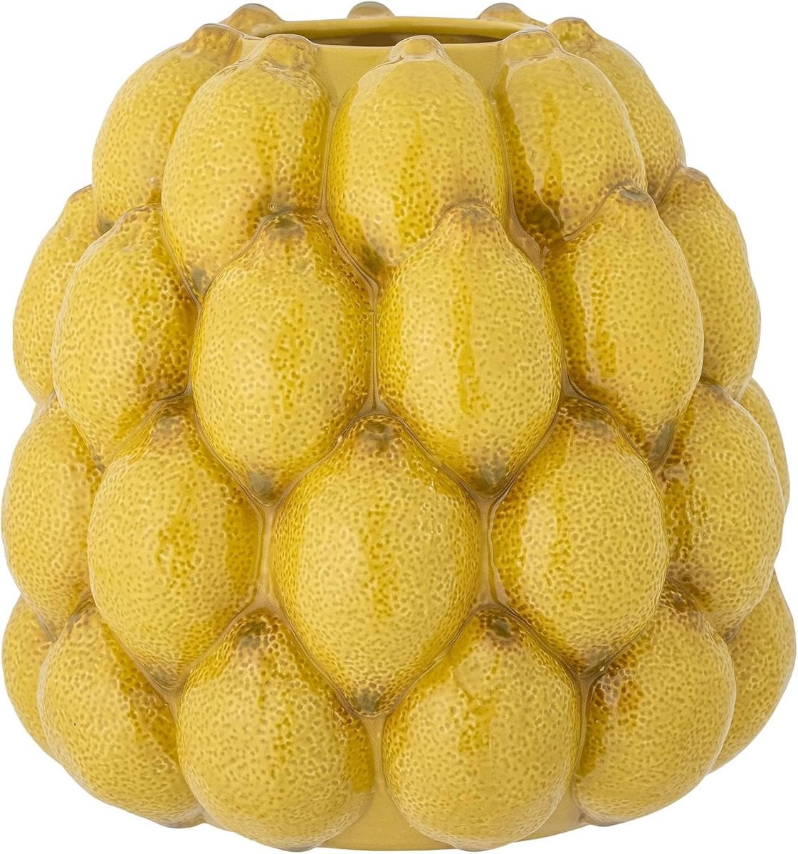 Gele Keramiek Vaas Earthenware - Bloempot Decoratie Woonkamer