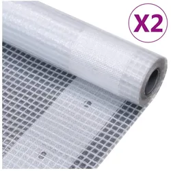vidaXL, Abdeckplane, Qusenus (2 Stück) (2 x 3 m)