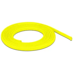 DELOCK Geflechtschlauch dehnbar 2 m x 6 mm gelb