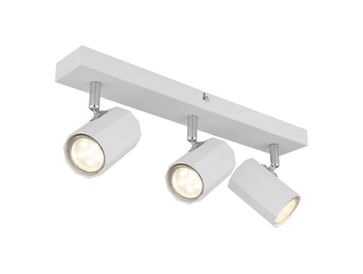 Deckenleuchte Deckenlampe Wohnzimmer Beweglicher Spot Weiß Aluminium B 39 cm