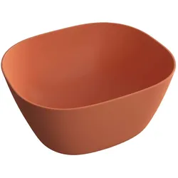 VitrA Plural Aufsatzschale hoch rechteckig 45 x 38 x 22 cm Sanitärkeramik Rote Erde,7811B477-0016 7811B477-0016