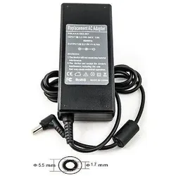 Extra Digital ED 220V 90W charger instead of ACER (90 W), Notebook Netzteil, Schwarz