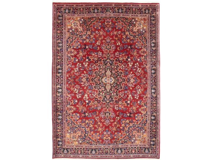 Moud Alt Signiert Teppich 215x313 Handgeknüpft Orientteppich Perserteppich Wolle