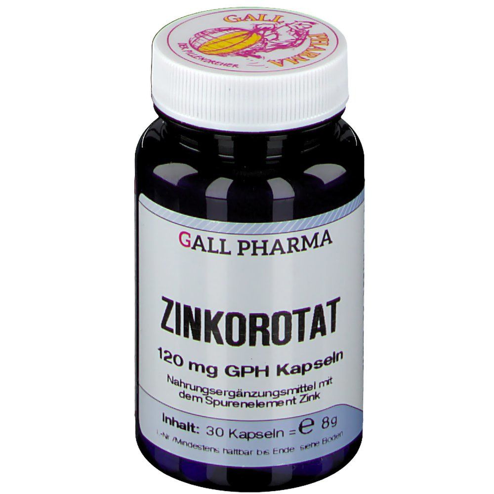 Zinkorotat 120 mg GPH Kapseln 30 St