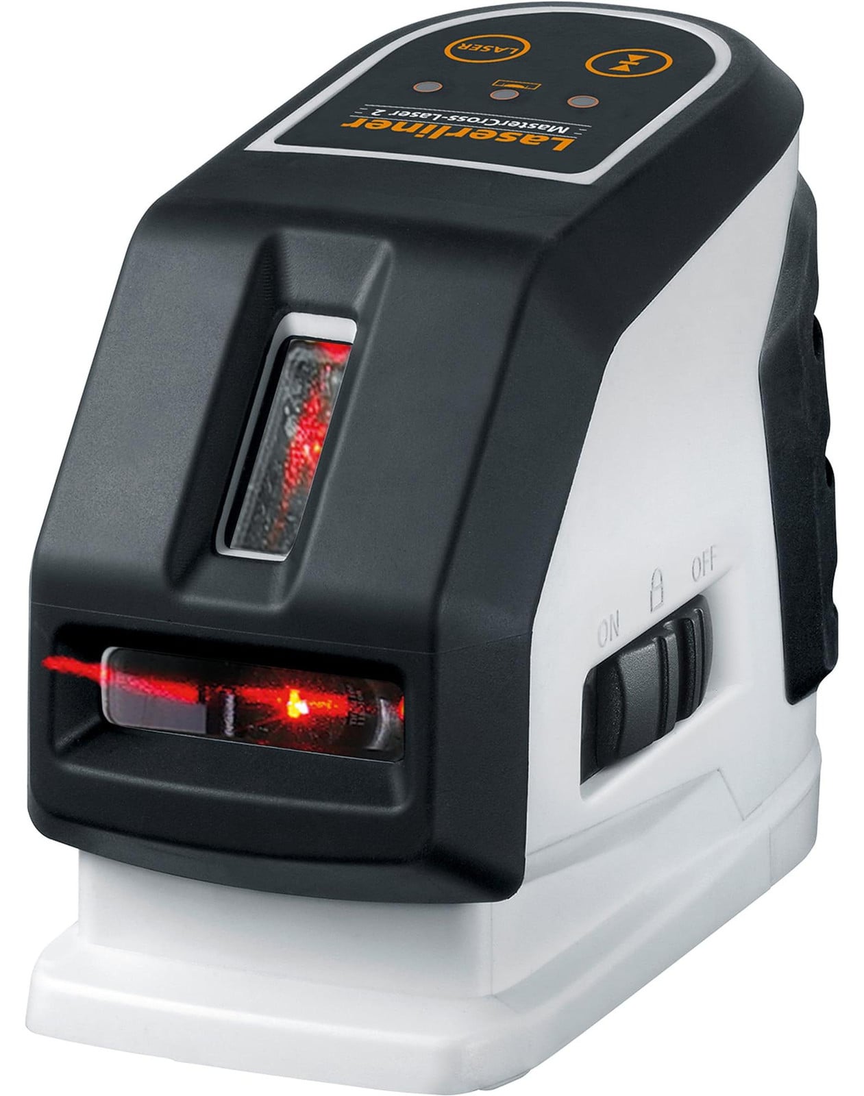 Laserliner MasterCross-Laser 2 Kruislaser met 20 meter bereik en 0,2 mm/m nauwkeurigheid