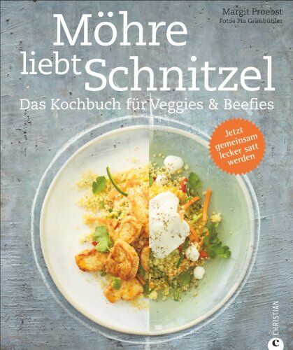 Margit Proebst - Kochen für die Familie: Das Kochbuch für Veggies & Beefies mit vegetarischen Rezepten und Fleischvarianten. Das ultimative Familienkochbuch; Möhre liebt Schnitzel! - Preis vom 14.10.2026 23:07:16 h
