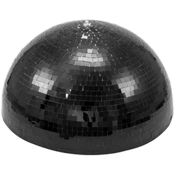 Eurolite Spiegel-Halbkugel 40cm schwarz motorisiert (40 cm), Spiegelkugel, Schwarz