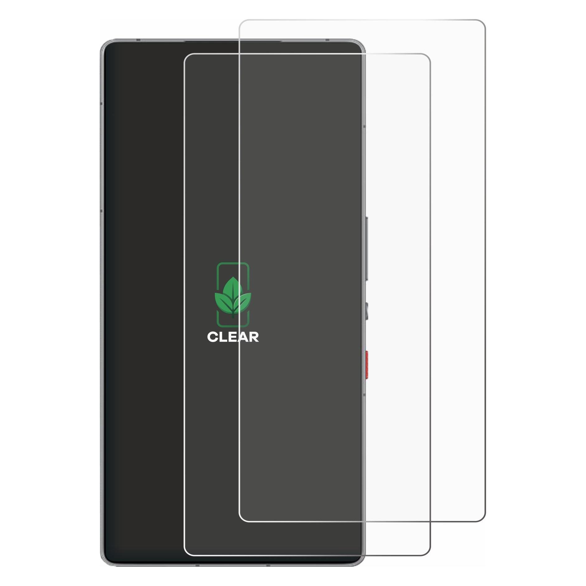 ScreenLeaf Schutzfolie für ZTE Nubia Red Magic 11 Pro Plus Displayschutz Display Schutz Folie Klar Transparent (2 Stk., Nubia Red Magic) (6160922)