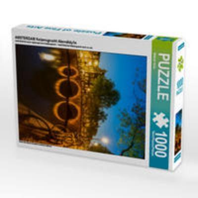 CALVENDO Puzzle AMSTERDAM Keizersgracht Abendidylle 1000 Teile Lege-Größe 48 x 64 cm Foto-Puzzle Bild von Melanie Viola