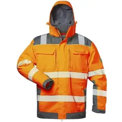 elysee Warnschutz-Winterjacke 2in1 Stufe 3 Größe XL orange