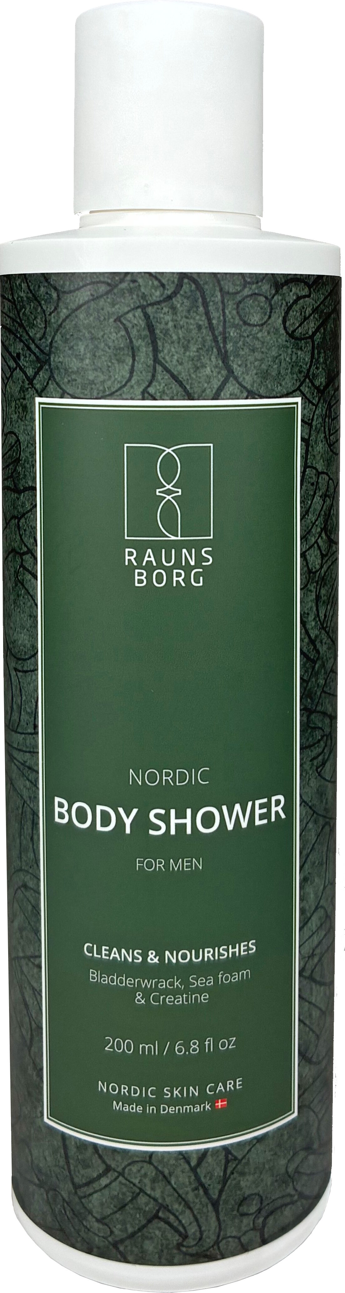 Raunsborg Body Shower, For Men 200 ml