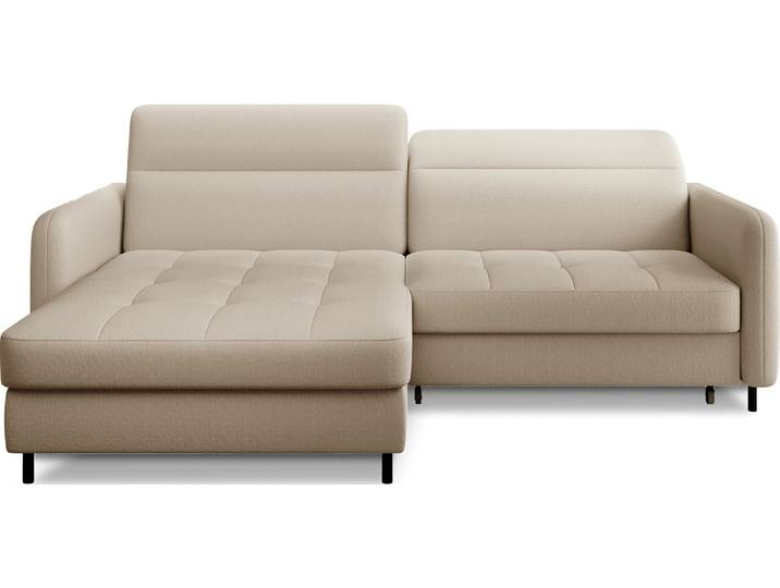 Beige Ecksofa GOMSI, ausziehbar Variante: Linke Ecke