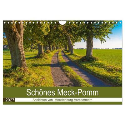 Schönes Meck-Pomm (Wandkalender 2027 DIN A4 quer), CALVENDO Monatskalender