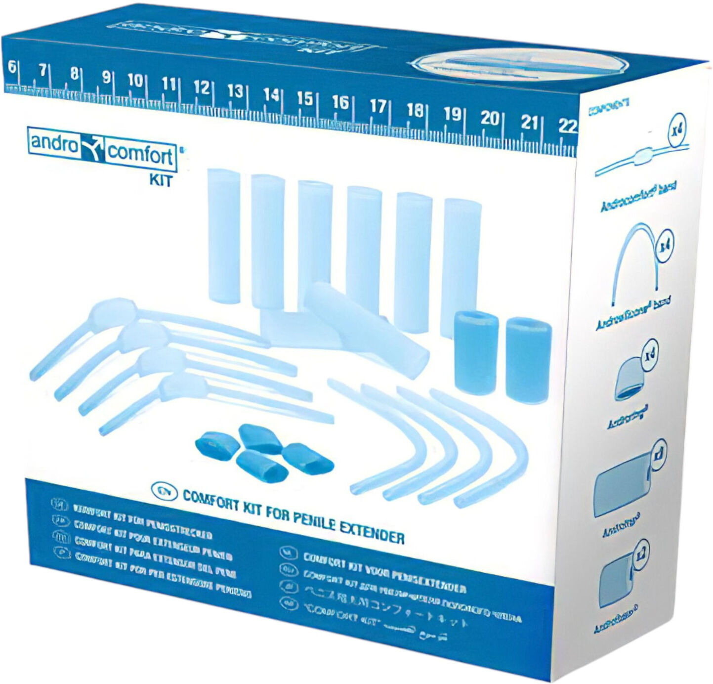 Andromedical - AndroComfort - compact accessory set for penis enlarger