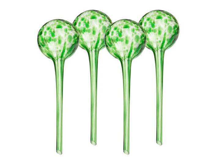 Relaxdays Waterdruppelaar glas set van 4