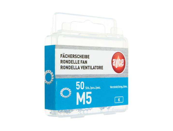 Ayce Fächerscheibe Stahl ⌀ 115 mm