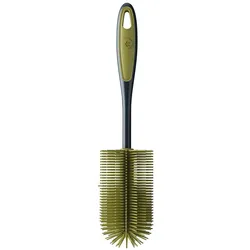 Kochblume Silikon Spülbürste olive, Reinigungsutensil, Grün