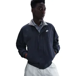 NIKE Club Futura Übergangsjacke Herren 451 - obsidian/white XL