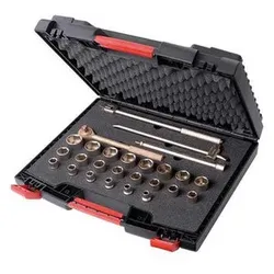 Knarrenkasten 1/2", 27-teilig, 10-32 mm, Sonderbronze, funkenfrei, für Ex-Zonen
