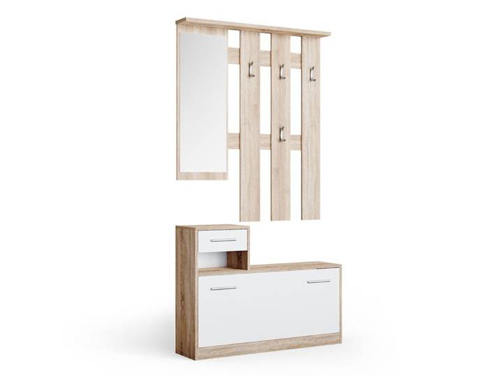 Vestiaire Billy 100x111.6cm Sonoma/Blanc Vicco 54398