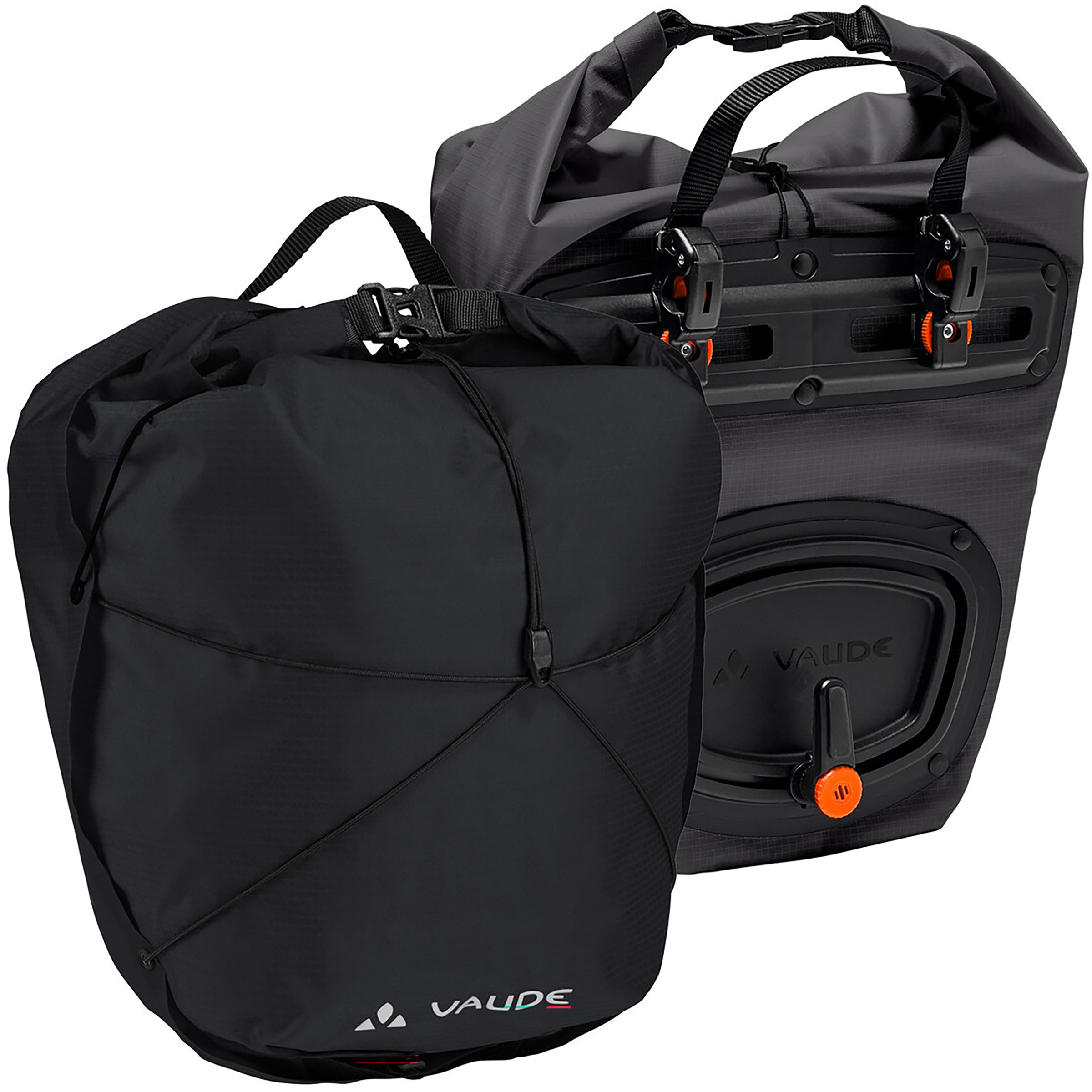 Vaude Aqua Front Light Radtasche Fahrradtaschen schwarz Größe 22L Camping Wasserdicht Wasserabweisend