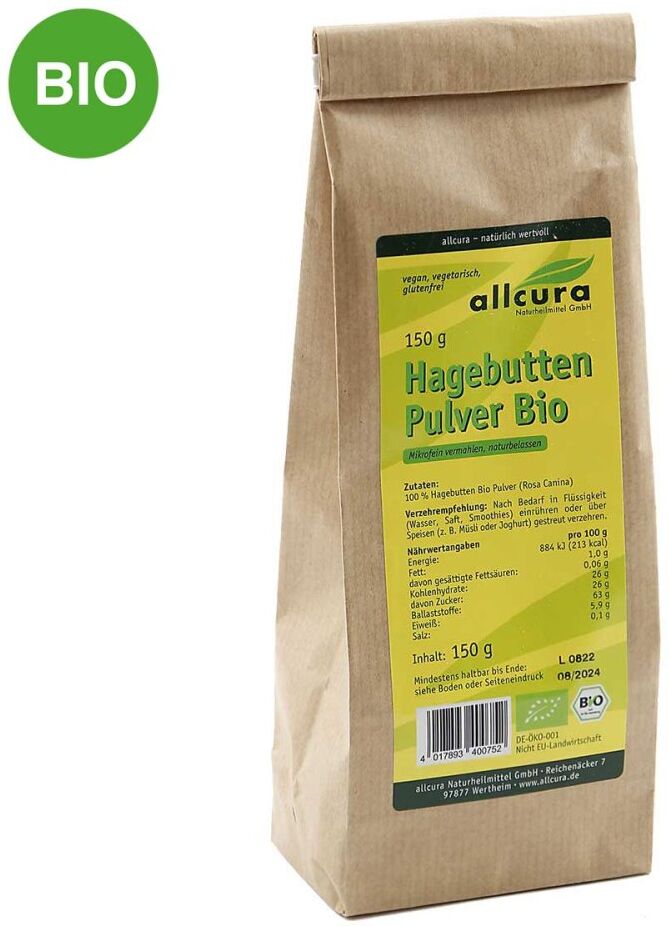 Hagebutten Pulver Bio 150g