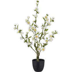 Kunstpflanze Kirschblüte (DH 32x64 cm) - weiß - DH 32x64 cm
