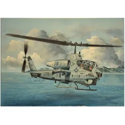 Trumpeter AH-1W Super Cobra (Turned Exhaust)