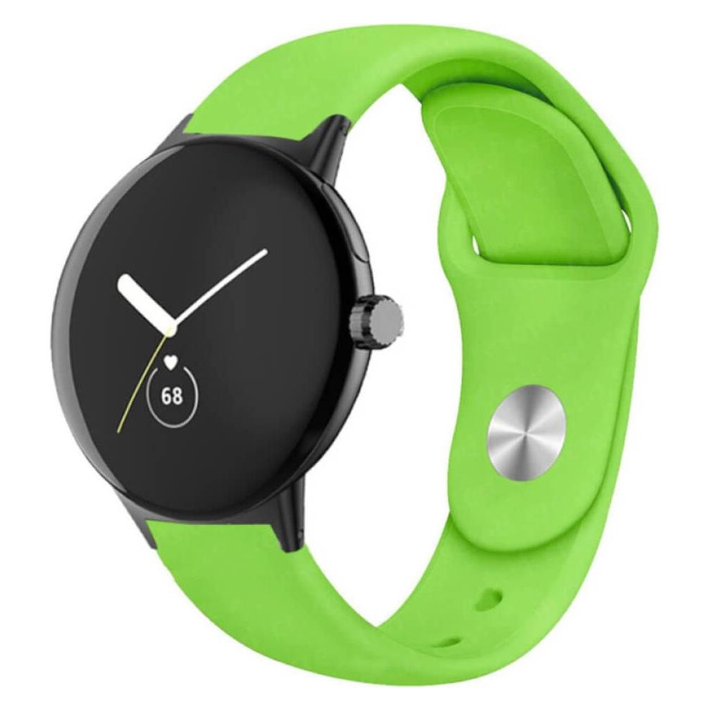 Cover-Discount Google Pixel Watch - Silikon Ersatzarmband grün (Silikon) (680604951F)