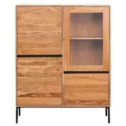 Highboard Bellary Holz Braun Akazie