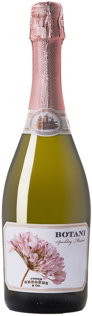 Botani Vino espumoso moscatel Sierras de Málaga Jorge Ordoñez.