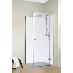 Schulte Decodesign Duschrückwand Farbe Set Eck weiß - Duschkabine
