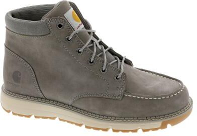 "Carhartt Millbrook 5"" Moc Soft Toe Wedge Boot - Mens 8 Grey Boot Medium"