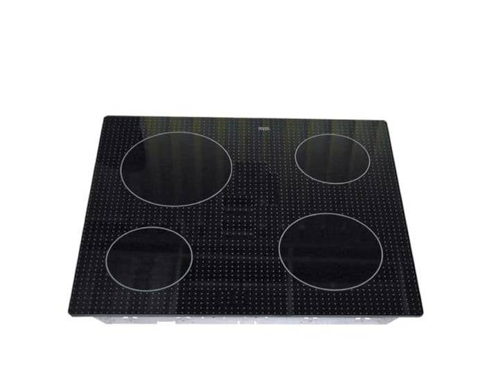 ensipart Ersatzglas für Kochfeld kompatibel mit Ignis 481244039019 Glaskeramikplatte für Kochfeld Herd kompatibel mit Indesit C00489188
