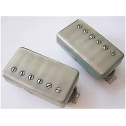 Kloppmann 59 Set Neusilber Cover - Aged - Pickup E-Gitarre