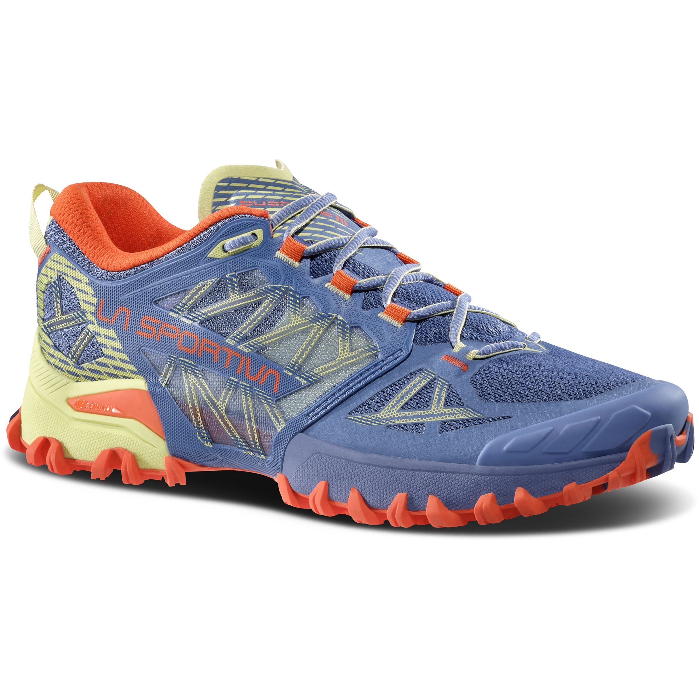 La Sportiva Bushido III Damen Trailrunningschuhe blau Größe 38 Trailrunning