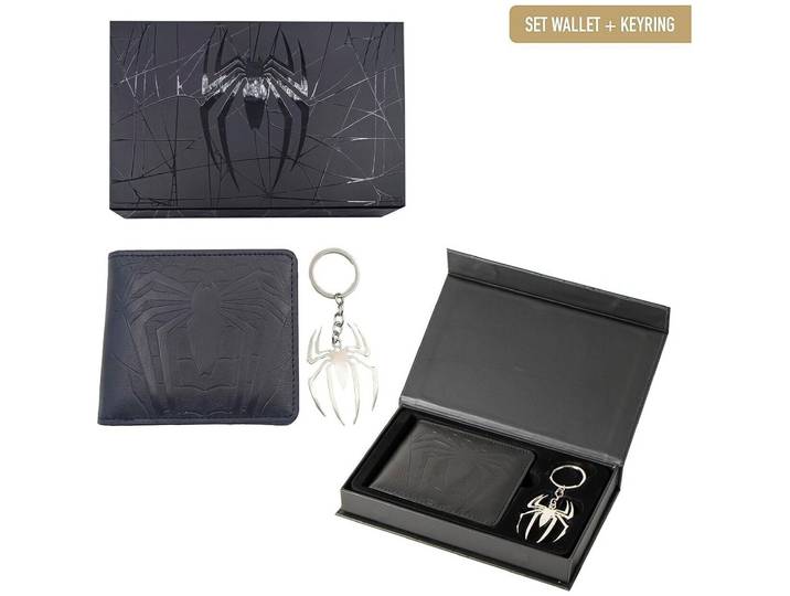Spiderman Gift set wallet and keychain