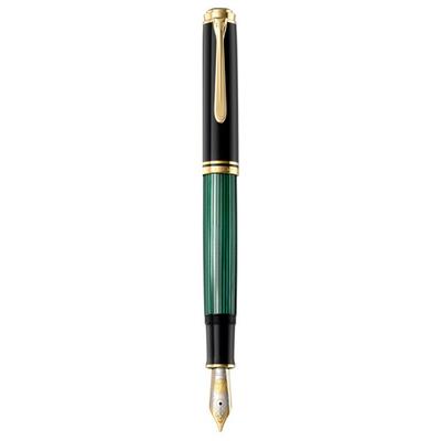 Pelikan Souverän 1000, Schwarz, Grün, Medium, Beidhändig, Deutschland, 1 Stück(e)