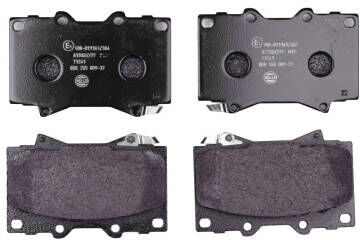 HELLA 8DB 355 009-371 Brake pad set