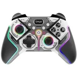iPega 9666HH Bluetooth RGB Gamepad für Android/iOS/PS3/PS4/PC/N-Switch Grau (Beschädigte Verpackung) (Android, iOS, PC, PS3, PS4, Switch), Gaming Controller, Grau