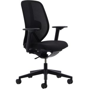 Köhl Bürostuhl KANSEO 4020-N, 100129, schwarz, Stoff / Netz, belastbar bis 120 kg