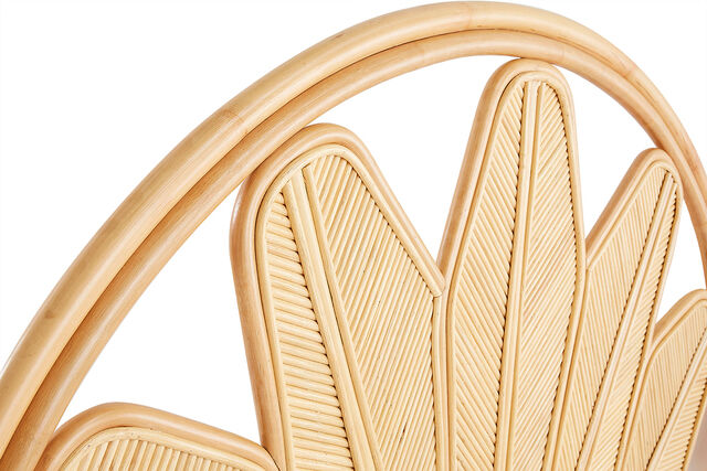 Miliboo Dekoratives Bettkopfteil aus Rattan B160 cm NALAH