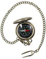 ModernMart Vintage Bronze Pocket Compass Watch For Hiking Travel And Outdoor Navigation 1